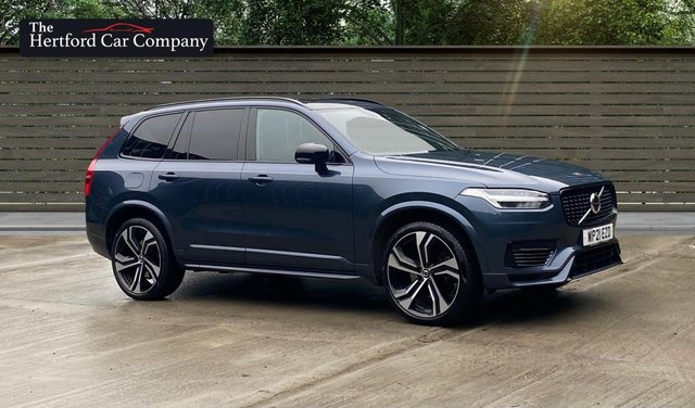 2021 21 Volvo Xc90 2.0h T8 Twin Engine Recharge 11.6kWh R-Design SUV 5dr Petrol Plug-in Hybrid Auto 4WD Euro 6 (s/s) (390 ps)
