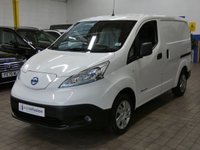 USED 2019 19 NISSAN e-NV200 40kWh Acenta Panel Van 5dr Electric Auto SWB (Quick Charge) (109 ps) &pound;0 ROAD TAX AIR CON REAR VIEW CAMERA HEATED SEATS CRUISE CONTROL 1 OWNER EXCELLENT SERVICE HISTORY WARRANTY