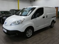 USED 2019 19 NISSAN e-NV200 40kWh Acenta Panel Van 5dr Electric Auto SWB (Quick Charge) (109 ps) &pound;0 ROAD TAX AIR CON REAR VIEW CAMERA HEATED SEATS CRUISE CONTROL 1 OWNER EXCELLENT SERVICE HISTORY WARRANTY