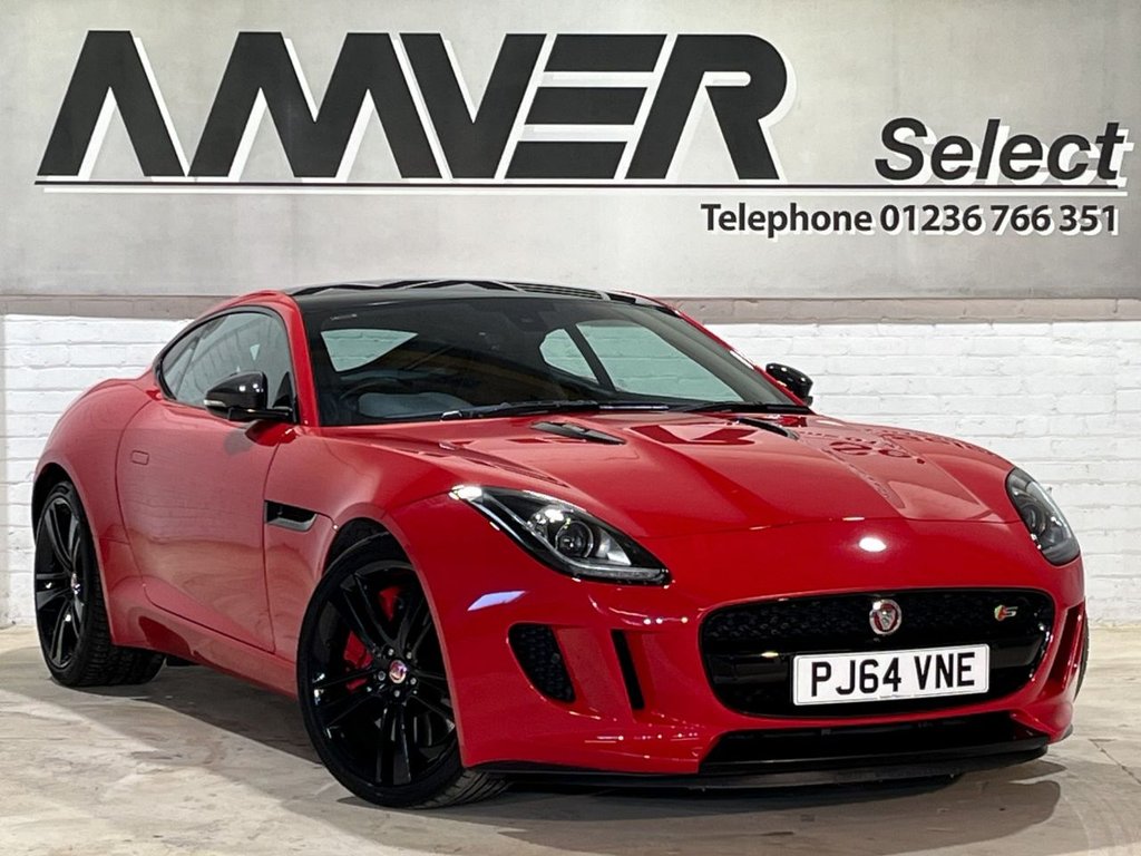 USED 2014 64 JAGUAR F-TYPE 3.0 V6 S Coupe 2dr Petrol Auto Euro 5 (s/s) (380 ps) 