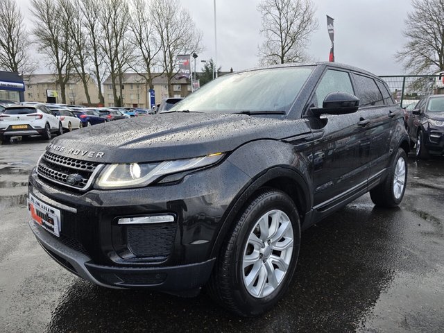 2017 17 LAND ROVER RANGE ROVER EVOQUE 2.0 TD4 SE Tech SUV 5dr Diesel Manual 4WD Euro 6 (s/s) (180 ps) ANOTHER STUNNING ADDITION TO OUR EXTENSIVE EVOQUE SELECTION+ONLY 1 FORMER KEEPER+SERVICE HISTORY+DIESEL+ULEZ COMPLIANT+PRIVACY GLASS+FULL LEATHER INTERIOR+FULL PANORAMIC GLASS ROOF WITH POWERED BLIND+SATELLITE NAVIGATION+PARK ASSIST+CLIMATE CONTROL+18 INCH ALLOY WHEELS+1 FULL YEARS MOT PRIOR TO COLLECTION+COST NEW &pound;37940 MAKING THIS USED VEHICLE GREAT VALUE AT OUR LOW PRICE+FULL RANGE OF FINANCE OPTIONS AVAILABLE+CALL TODAY TO ARRANGE A VIEWING!!!!!!!!!!!!!!!!!!!!!!!!!!!!!!!!!!!!