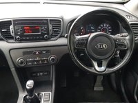 USED 2017 67 KIA SPORTAGE 1.6 GDi 1 SUV 5dr Petrol Manual Euro 6 (s/s) (130 bhp) ULEZ Complaint Sportage With 1 Former Owner And Full Service History !!