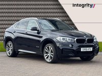 USED 2016 16 BMW X6 3.0 30d M Sport SUV 5dr Diesel Auto xDrive Euro 6 (s/s) (258 ps) Reverse Cam - BMW Advanced Speakers