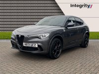 USED 2022 71 ALFA ROMEO STELVIO 2.9 V6 Bi-Turbo Quadrifoglio SUV 5dr Petrol GPF Auto Q4 AWD Euro 6 (s/s) (510 ps) Carbon Flat Bottom Wheel
