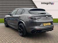 USED 2022 71 ALFA ROMEO STELVIO 2.9 V6 Bi-Turbo Quadrifoglio SUV 5dr Petrol GPF Auto Q4 AWD Euro 6 (s/s) (510 ps) Carbon Flat Bottom Wheel