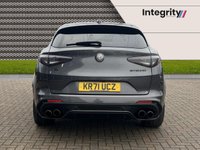 USED 2022 71 ALFA ROMEO STELVIO 2.9 V6 Bi-Turbo Quadrifoglio SUV 5dr Petrol GPF Auto Q4 AWD Euro 6 (s/s) (510 ps) Carbon Flat Bottom Wheel