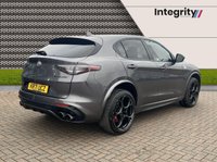USED 2022 71 ALFA ROMEO STELVIO 2.9 V6 Bi-Turbo Quadrifoglio SUV 5dr Petrol GPF Auto Q4 AWD Euro 6 (s/s) (510 ps) Carbon Flat Bottom Wheel