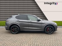 USED 2022 71 ALFA ROMEO STELVIO 2.9 V6 Bi-Turbo Quadrifoglio SUV 5dr Petrol GPF Auto Q4 AWD Euro 6 (s/s) (510 ps) Carbon Flat Bottom Wheel