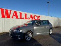 USED 2017 17 AUDI A3 1.0 TFSI Sport Sportback 5dr Petrol Manual Euro 6 (s/s) (116 ps) Full History, Only One Former Owner