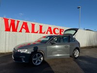 USED 2017 17 AUDI A3 1.0 TFSI Sport Sportback 5dr Petrol Manual Euro 6 (s/s) (116 ps) Full History, Only One Former Owner