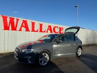 USED 2017 17 AUDI A3 1.0 TFSI Sport Sportback 5dr Petrol Manual Euro 6 (s/s) (116 ps) Full History, Only One Former Owner