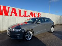 USED 2017 17 AUDI A3 1.0 TFSI Sport Sportback 5dr Petrol Manual Euro 6 (s/s) (116 ps) Full History, Only One Former Owner