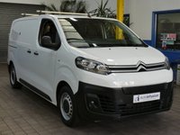 USED 2022 22 CITROEN E-DISPATCH e 1000 75kWh Enterprise Pro M Panel Van 6dr Electric Auto MWB (7.4kW Charger) (136 ps) 3 SEATS AC BLUETOOTH CRUISE CLOTH VINYL INTERIOR ROOF RACK PLYLINED BULKHEAD 2 OWNERS FROM NEW WARRANTY