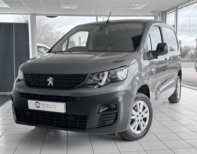 2021 71 Peugeot Partner 1.5 BlueHDi 1000 Asphalt Premium Standard Panel Van 5dr Diesel Manual SWB Euro 6 (100 bhp)