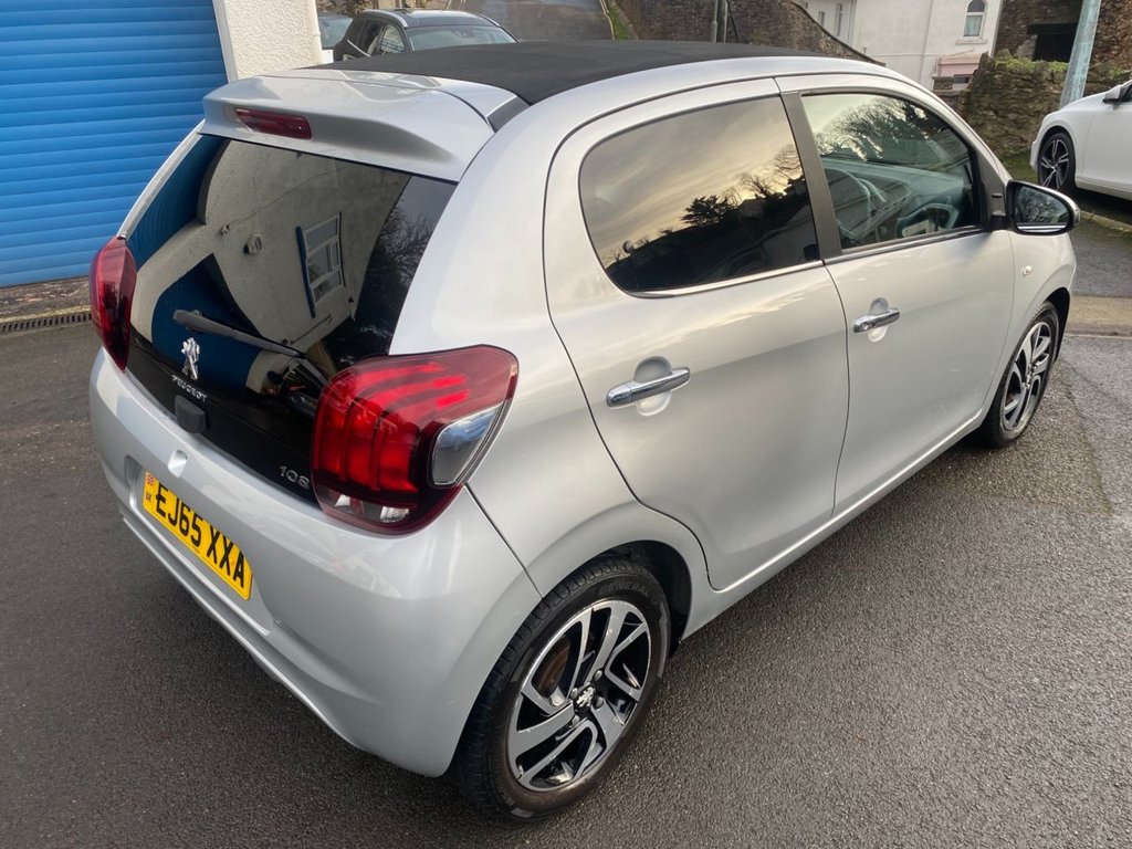 USED 2015 65 PEUGEOT 108 1.2 PureTech Allure Top! 5dr Petrol Manual Euro 6 (82 ps) 44000 MILES SUNROOF