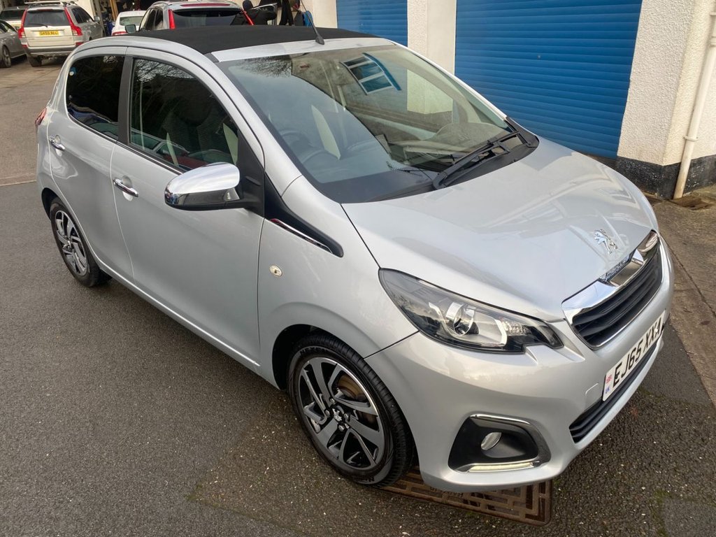 USED 2015 65 PEUGEOT 108 1.2 PureTech Allure Top! 5dr Petrol Manual Euro 6 (82 ps) 44000 MILES SUNROOF