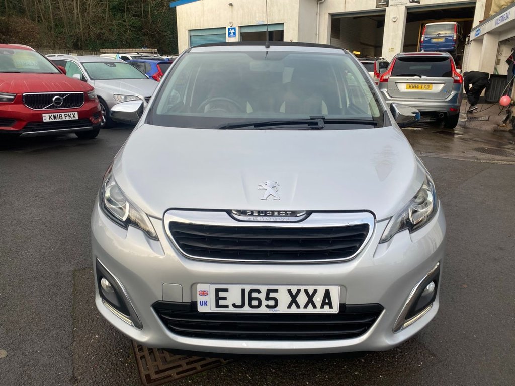 USED 2015 65 PEUGEOT 108 1.2 PureTech Allure Top! 5dr Petrol Manual Euro 6 (82 ps) 44000 MILES SUNROOF