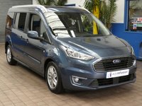 USED 2021 70 FORD GRAND TOURNEO CONNECT 1.5 EcoBlue Titanium MPV 5dr Diesel Auto Euro 6 (s/s) (120 ps) 5 SEAT PANORAMIC SUNROOF CRUISE CONTROL PARKING SENSORS 1 OWNER SERVICE HISTORY WARRANTY