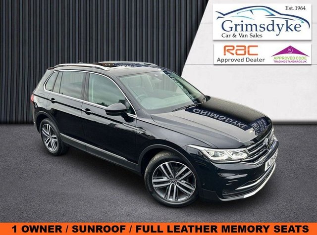 2021 71 Volkswagen Tiguan 1.5 TSI Elegance SUV 5dr Petrol DSG Euro 6 (s/s) (150 ps)
