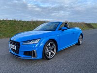 USED 2019 69 AUDI TT 2.0 TFSI 45 S line Roadster 2dr Petrol S Tronic quattro Euro 6 (s/s) (245 ps) DEMO PLUS ONE LADY OWNER - JUST 28,000 MILES - FULL AUDI SERVICE HISTORY -  AMAZING SPECIFACTION