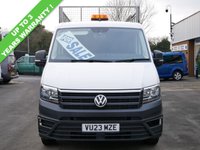 USED 2023 23 VOLKSWAGEN CRAFTER CR35 2.0 TDI 140 ETG CAGED UTILITY CAB DROPSIDE ( SAT NAV / AIR CON ) AIR CON | SAT NAV | ETG UTILITY CAB CAGED DROPSIDE