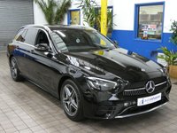 USED 2021 71 MERCEDES-BENZ E-CLASS 2.0 E300de 13.5kWh AMG Line Edition Estate 5dr Diesel Plug-in Hybrid G-Tronic+ Euro 6 (s/s) (306 ps) SAT NAV LEATHER HEATED SEATS REAR VIEW CAMERA CRUISE CONTROL PARKING SENSORS 1 OWNERS SERVICE HISTORY