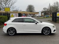 USED 2017 17 AUDI S3 2.0 TFSI Hatchback 3dr Petrol S Tronic quattro Euro 6 (s/s) (310 ps) 