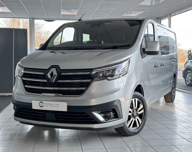 2023 23 Renault Trafic 2.0 dCi Blue 30 Sport+ Crew Van Double Cab 6dr Diesel EDC LWB AUTO Euro 6 (s/s) (170 ps)