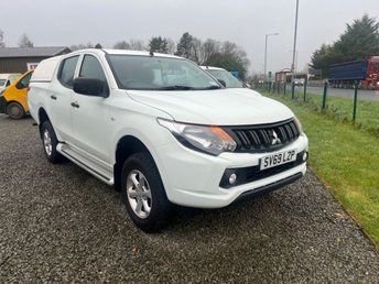 2019 MITSUBISHI L200 2.4 DI-D DC 4Life Pickup Double Cab 4dr Diesel Manual 4WD Euro 6 (s/s) (154 ps) &pound;13995.00