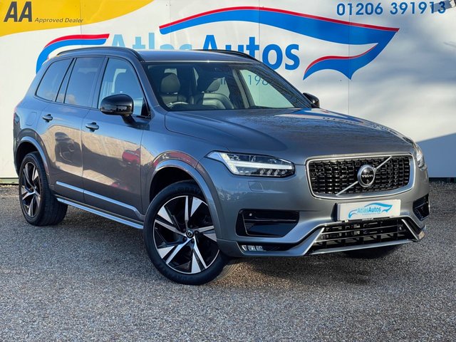 2019 69 VOLVO XC90 2.0 B5 MHEV R-Design SUV 5dr Diesel Hybrid Auto 4WD Euro 6 (s/s) (235 ps) AUTOMATIC, 4WD, 7 SEATS, Apple Car Play/Android Auto, Electric Memory Heated Leather/Suede Seats, Sat Nav, Reverse Camera, Front & Rear Park Sensors, 20" Alloy Wheels, Power Tailgate, Heated Front Screen, Heated Steering Wheel, Rear Window Blinds