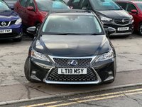 USED 2018 18 LEXUS CT 1.8 200h Luxury Hatchback 5dr Petrol Hybrid CVT Euro 6 (s/s) (136 ps) &pound;200 TO SECURE - DELIVERY AVAILABLE