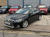 USED 2018 18 LEXUS CT 1.8 200h Luxury Hatchback 5dr Petrol Hybrid CVT Euro 6 (s/s) (136 ps) &pound;200 TO SECURE - DELIVERY AVAILABLE