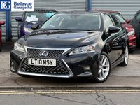 USED 2018 18 LEXUS CT 1.8 200h Luxury Hatchback 5dr Petrol Hybrid CVT Euro 6 (s/s) (136 ps) &pound;200 TO SECURE - DELIVERY AVAILABLE