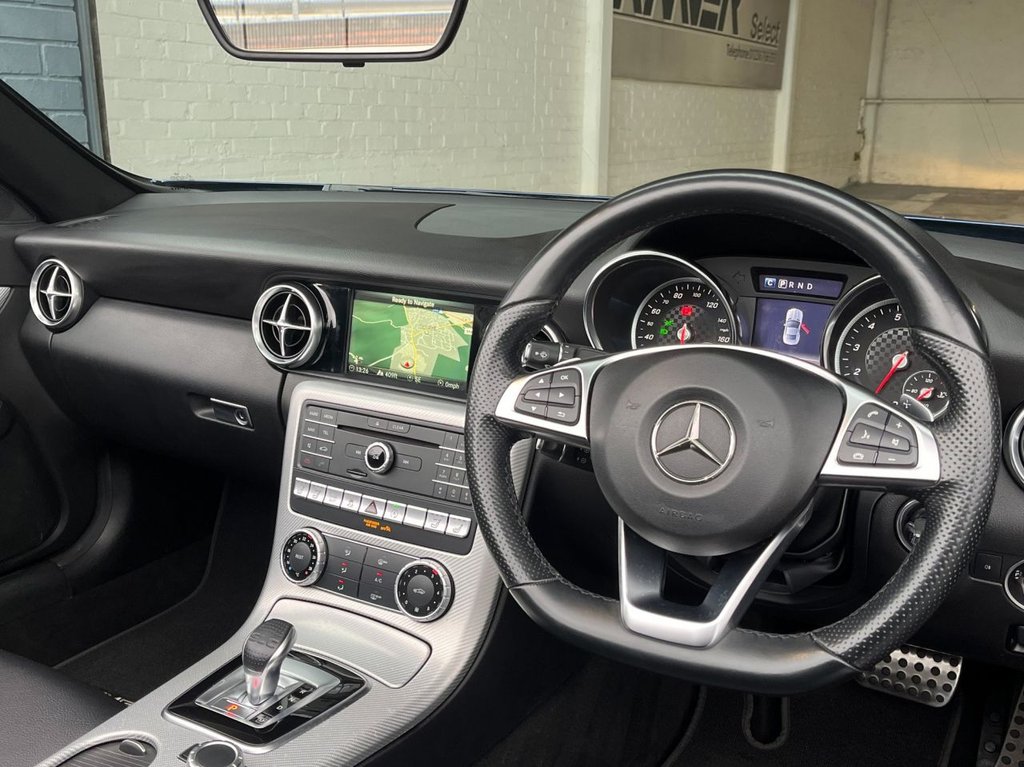 USED 2017 67 MERCEDES-BENZ SLC 2.0 SLC200 AMG Line Convertible 2dr Petrol G-Tronic Euro 6 (s/s) (184 ps) 