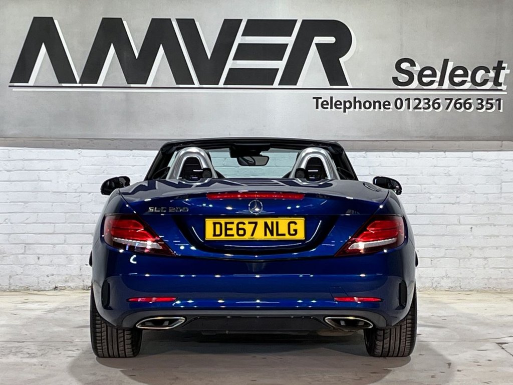 USED 2017 67 MERCEDES-BENZ SLC 2.0 SLC200 AMG Line Convertible 2dr Petrol G-Tronic Euro 6 (s/s) (184 ps) 