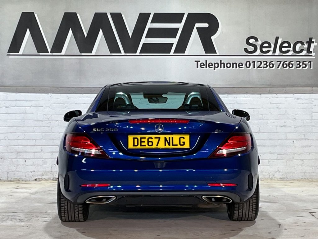 USED 2017 67 MERCEDES-BENZ SLC 2.0 SLC200 AMG Line Convertible 2dr Petrol G-Tronic Euro 6 (s/s) (184 ps) 