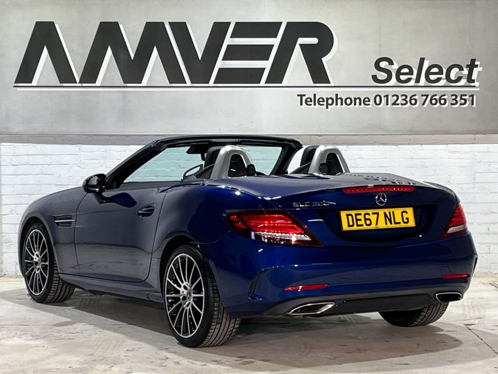 USED 2017 67 MERCEDES-BENZ SLC 2.0 SLC200 AMG Line Convertible 2dr Petrol G-Tronic Euro 6 (s/s) (184 ps) 
