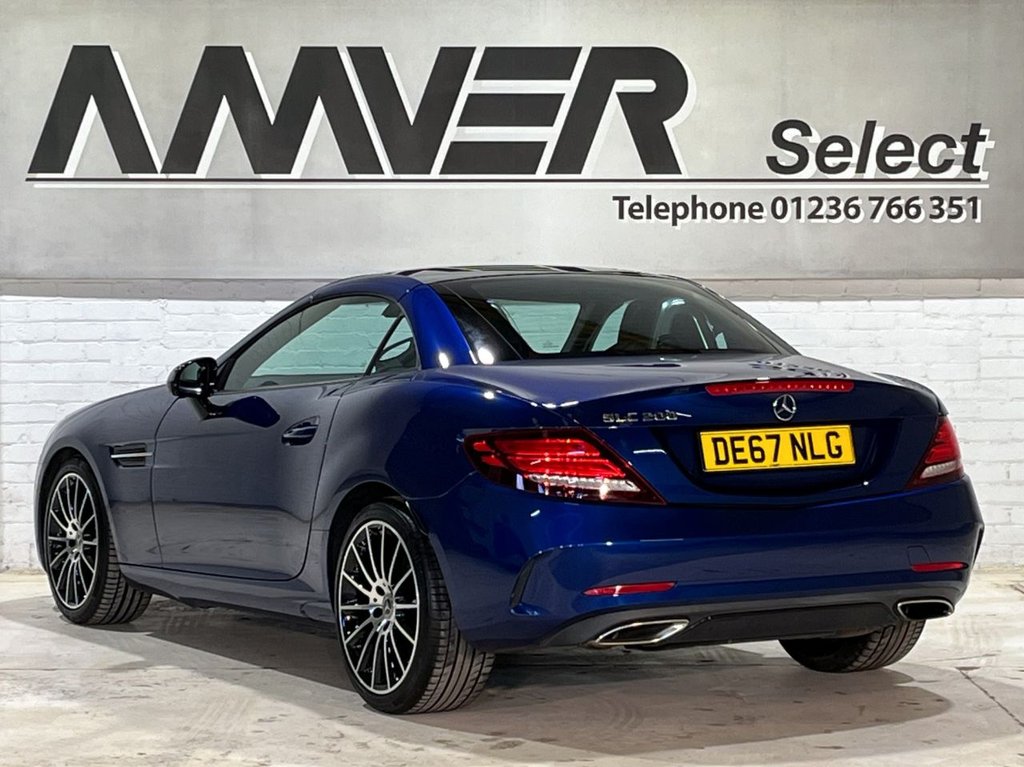 USED 2017 67 MERCEDES-BENZ SLC 2.0 SLC200 AMG Line Convertible 2dr Petrol G-Tronic Euro 6 (s/s) (184 ps) 