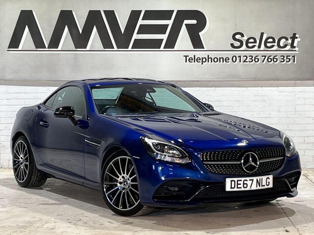 USED 2017 67 MERCEDES-BENZ SLC 2.0 SLC200 AMG Line Convertible 2dr Petrol G-Tronic Euro 6 (s/s) (184 ps) 