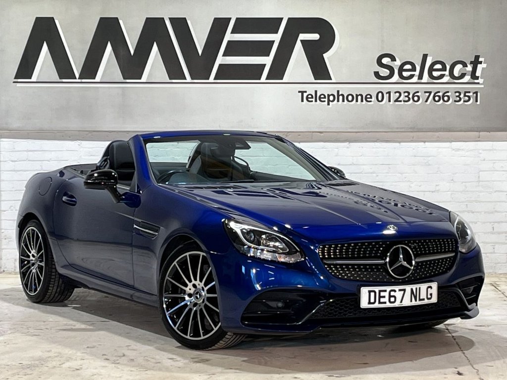 USED 2017 67 MERCEDES-BENZ SLC 2.0 SLC200 AMG Line Convertible 2dr Petrol G-Tronic Euro 6 (s/s) (184 ps) 