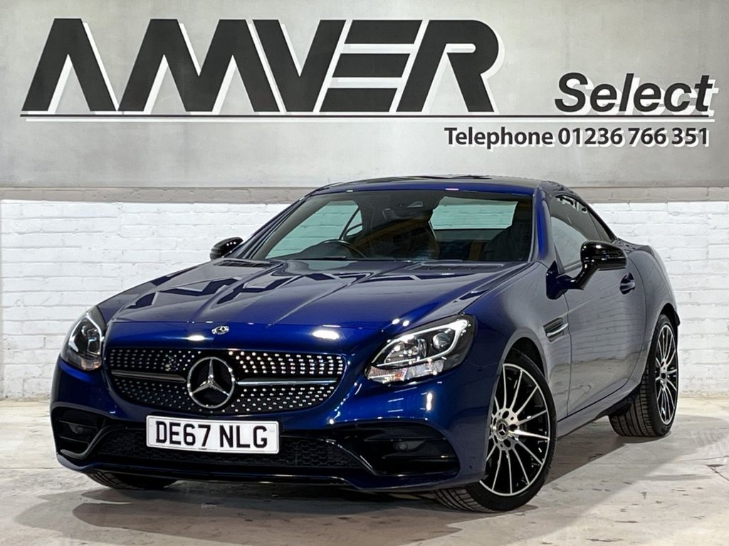 USED 2017 67 MERCEDES-BENZ SLC 2.0 SLC200 AMG Line Convertible 2dr Petrol G-Tronic Euro 6 (s/s) (184 ps) 