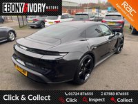 USED 2021 71 PORSCHE TAYCAN Performance Plus 93.4kWh 4S Saloon 4dr Electric Auto 4WD (11kW Charger) (571 ps) 1 OWNER FROM NEW------BLACK LEATHER-----PAN ROOF-----PASSENGER DISPLAY-----21"MISSION ALLOYS-----1YR WARRANTY