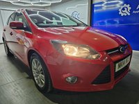 USED 2014 14 FORD FOCUS 1.6 TDCi Titanium Navigator Hatchback 5dr Diesel Manual Euro 5 (s/s) (115 ps) Parking Sensors, Cruise Control, Satellite Navigation