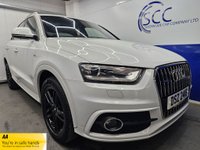 USED 2012 AUDI Q3 2.0 TFSI S line SUV 5dr Petrol Manual quattro Euro 5 (s/s) (170 ps) &pound;4k Extras, Bluetooth, Air Conditioning