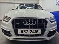 USED 2012 AUDI Q3 2.0 TFSI S line SUV 5dr Petrol Manual quattro Euro 5 (s/s) (170 ps) &pound;4k Extras, Bluetooth, Air Conditioning