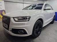 USED 2012 AUDI Q3 2.0 TFSI S line SUV 5dr Petrol Manual quattro Euro 5 (s/s) (170 ps) &pound;4k Extras, Bluetooth, Air Conditioning