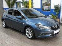 USED 2016 66 VAUXHALL ASTRA 1.6 CDTi ecoFLEX SRi Nav Hatchback 5dr Diesel Manual Euro 6 (s/s) (110 ps) &pound;0 ROAD TAX SAT NAV BLUETOOTH CRUISE CONTROL PARKING SENSORS 2 OWNERS SERVICE HISTORY WARRANTY