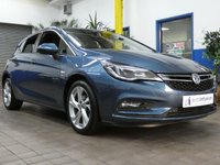 USED 2016 66 VAUXHALL ASTRA 1.6 CDTi ecoFLEX SRi Nav Hatchback 5dr Diesel Manual Euro 6 (s/s) (110 ps) &pound;0 ROAD TAX SAT NAV BLUETOOTH CRUISE CONTROL PARKING SENSORS 2 OWNERS SERVICE HISTORY WARRANTY