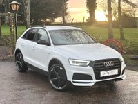 USED 2018 68 AUDI Q3 2.0 TDI Black Edition SUV 5dr Diesel Manual Euro 6 (s/s) (150 ps) 