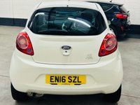 USED 2016 16 FORD KA 1.2 Zetec White Edition Hatchback 3 Door Petrol Manual Euro 6 (s/s) (69 ps) CAMBELT KIT AT 6,344 MILES AUG 2024